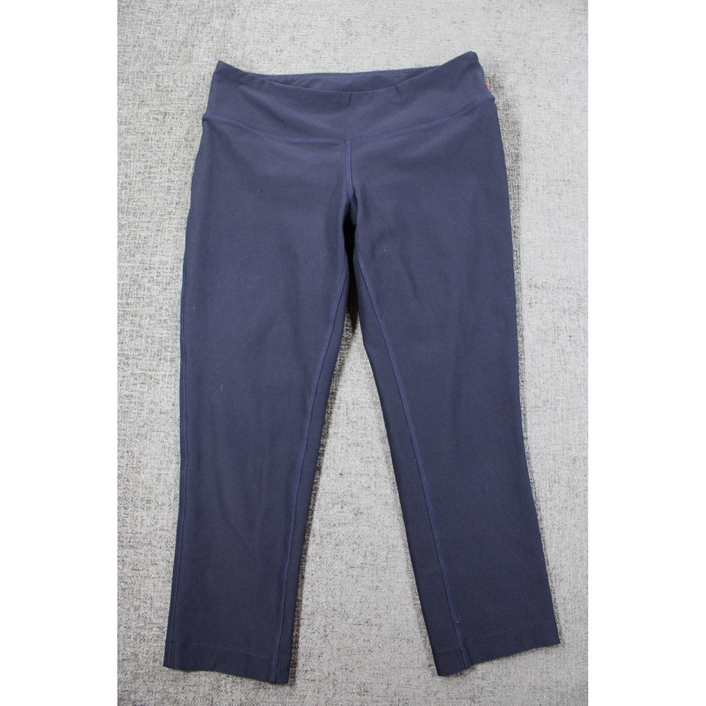Mondetta Womens Navy Blue Cropped Activewear Leggings Size Small RN88201